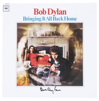 Bob Dylan Signed "Bringing It All Back Home" Album (JSA, Rosen LOA & Epperson COA)